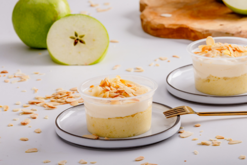 Dezert-mascarpone-s-jablky Dezert Mascarpone s jablky