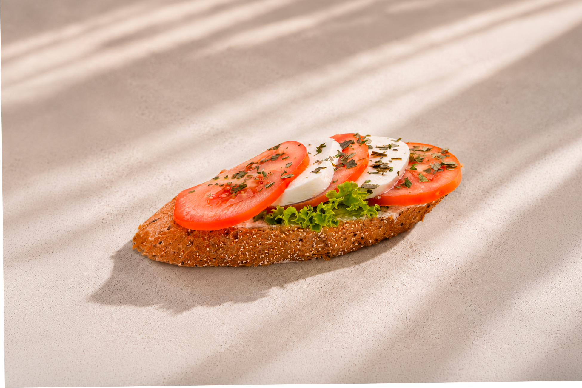 Chlebíček caprese Libeřské lahůdky